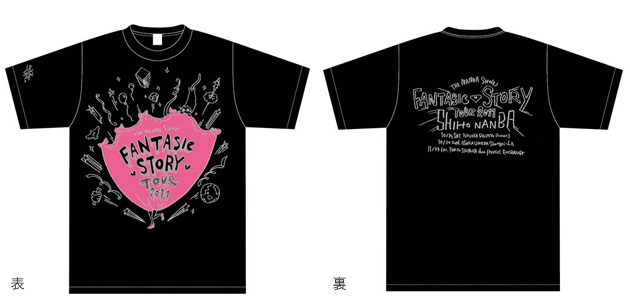 TOUR Tシャツ 黒