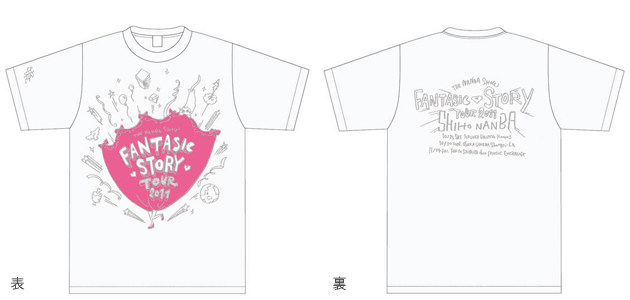 TOUR Tシャツ アッシュ